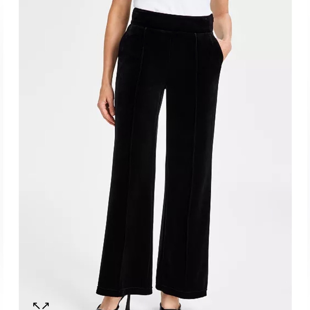 I.N.C  high -rise velvet pants